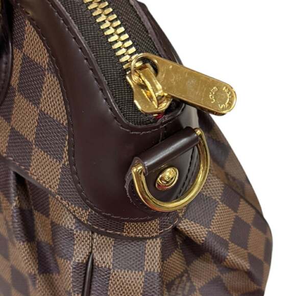 LOUIS VUITTON Authentic Brown Damier Canvas Shoulder Bag - Picture 10 of 13